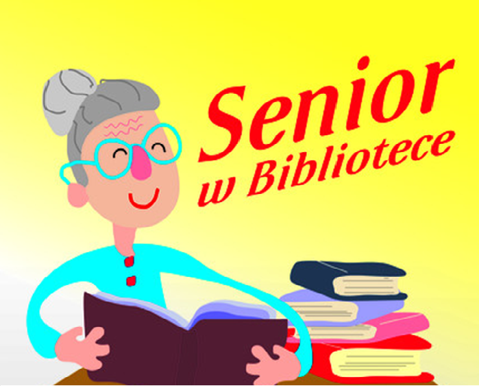 Seniorzy w bibliotece