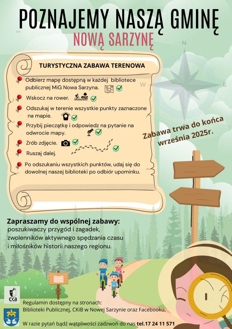Regulamin do Turystycznej zabawy terenowej