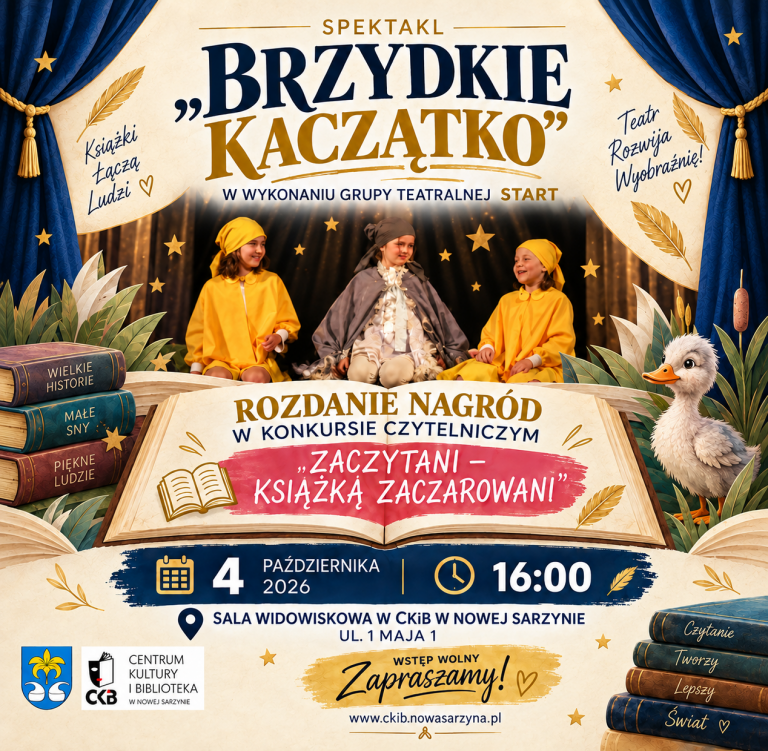 Spektakl „Brzydkie kaczątko” i finał Konkursu Czytelniczego